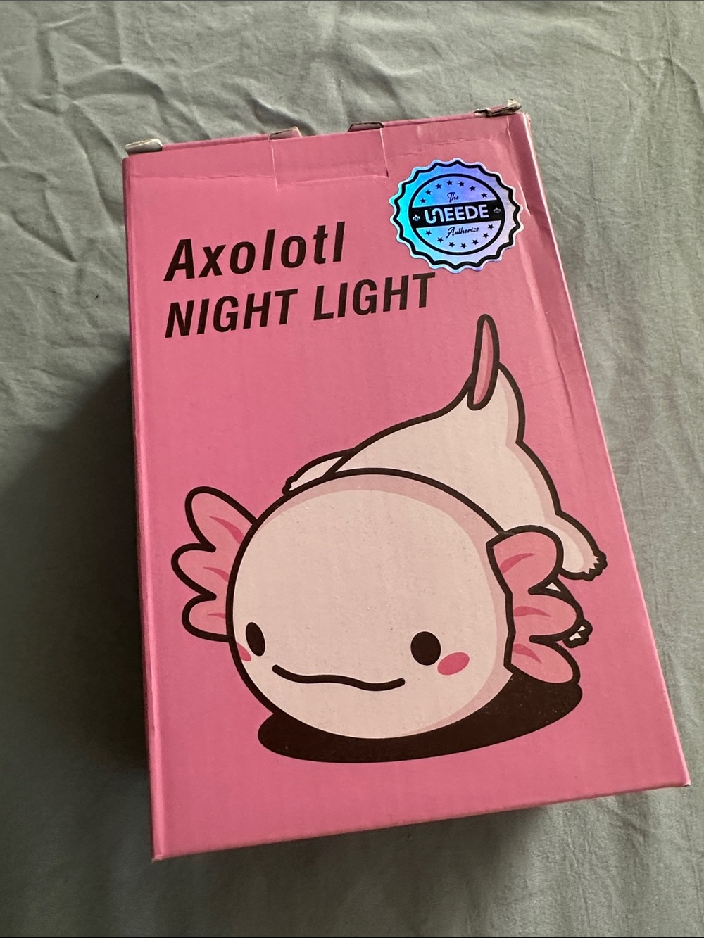 Axolotl Night Light - Pink - UNEEDE